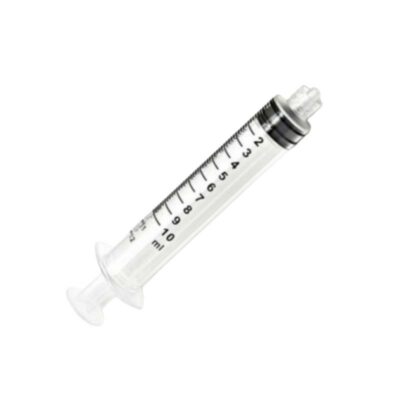 JERING 3C NIPRO 10ML LUER LOCK CENTRICA C/100UDS