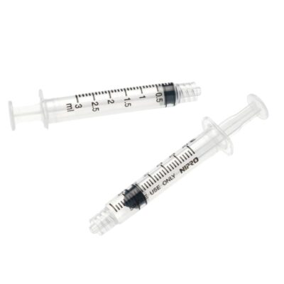 Jeringa de 3 cuerpos nipro Luer Lock 3ml
