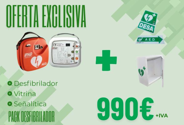 Oferta pack desfibrilador