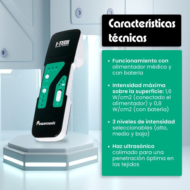 POWERSONIC I-tech Ultrasonidos inalámbrico