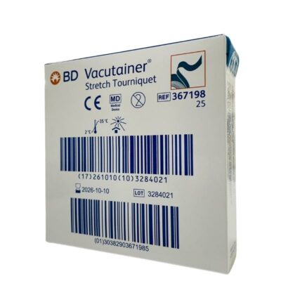 TORNIQUETE VACUTAINER STRETCH AZUL C/25