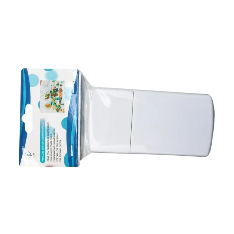 Pastillero con cortador de pastillas
