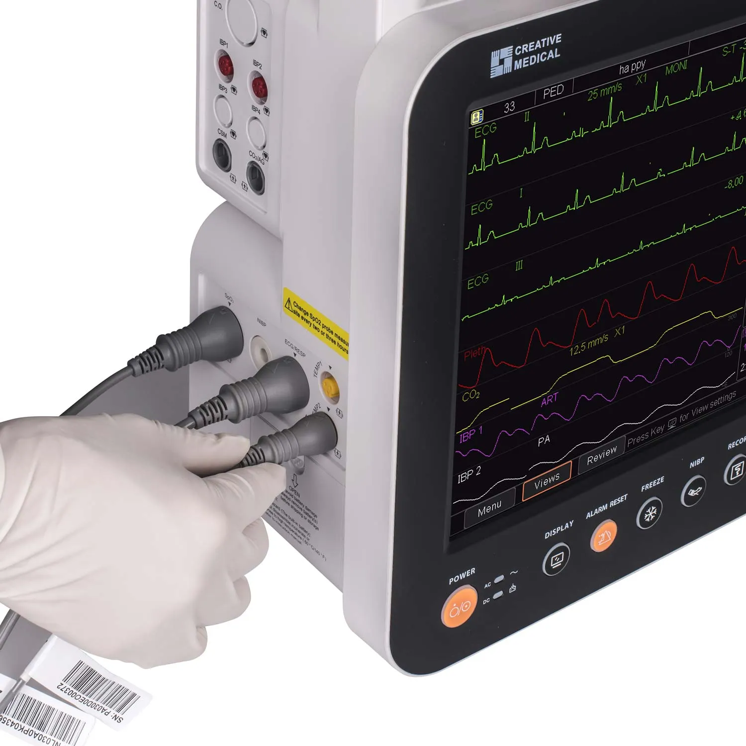 Monitor de Paciente Lepu Medical K12 + Capnografía - Imagen 2