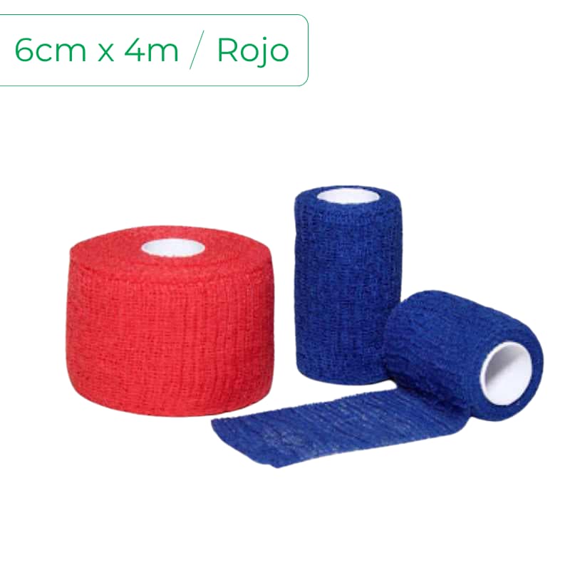 Vendari Half Full Color 6cm x 4m (Rojo)