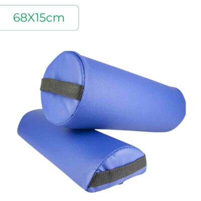 Medio Cojín rodillo para camillas 68x15cm