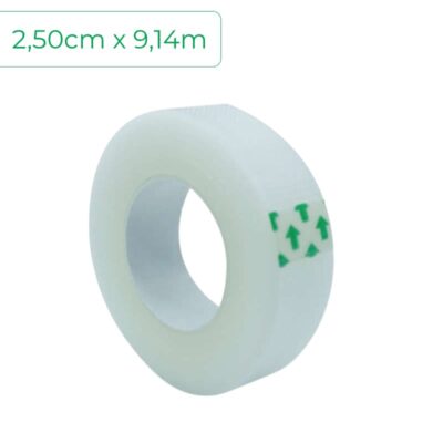 Esparadrapo plástico 2,50cm x 9,14m
