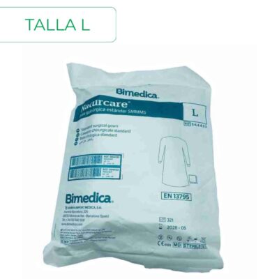 Bata quirúrgica estéril estándar 1 uds Talla L