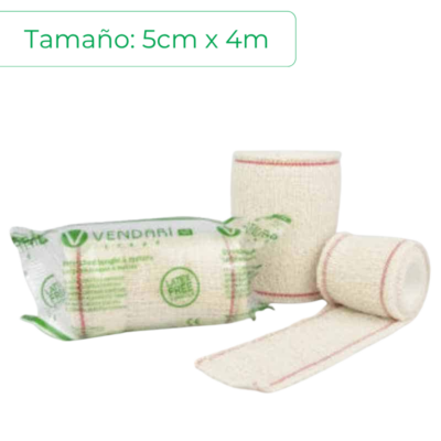 Venda crepé Half / Venda Cohesiva 5cm x 4m