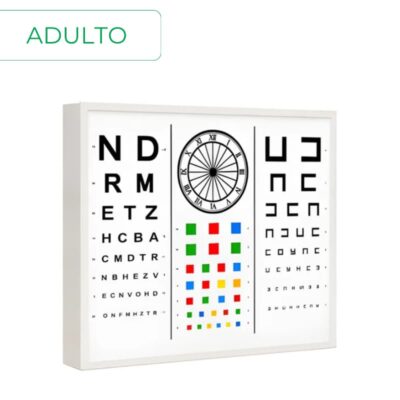 OPTOTIPO WECKER ADULTO