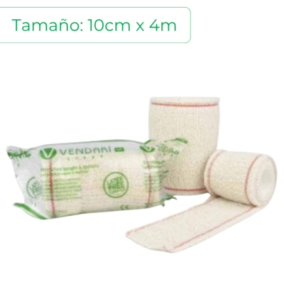 Venda crepé Half / Venda Cohesiva 10cm x 4m