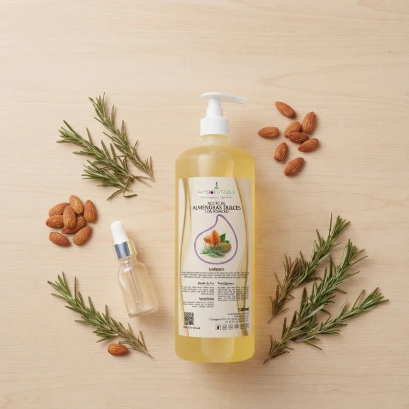 Aceite de almendras dulces «con romero» 1000ml