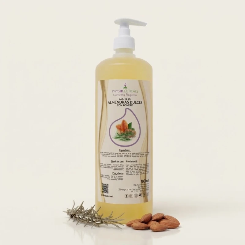 Aceite de almendras dulces «con romero» 1000ml