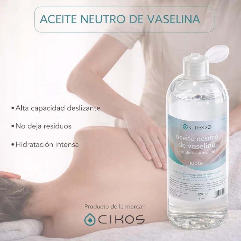 Aceite neutro de vaselina 1000ml Cikos
