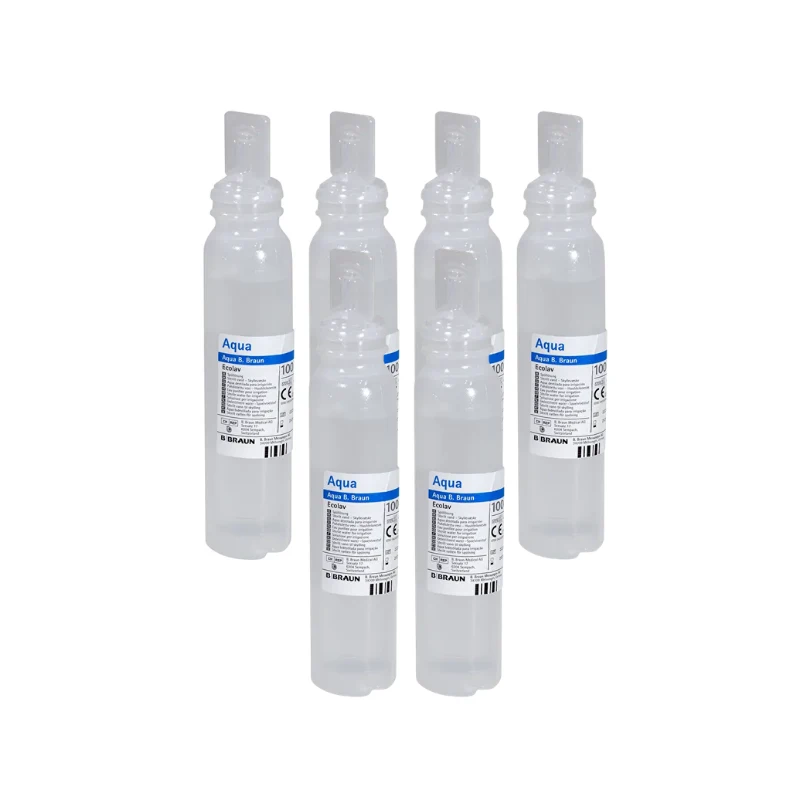 Agua destilada para irrigación Aqua Ecolav 100 ml