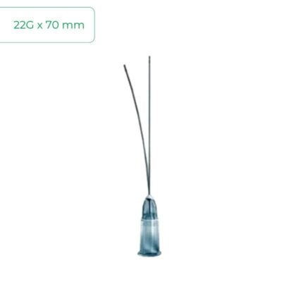 CANULA MAGIC NEEDLE 22GX70MM C/25UDS