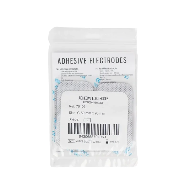 Electrodos adhesivos Tens 50x90 mm tipo compex