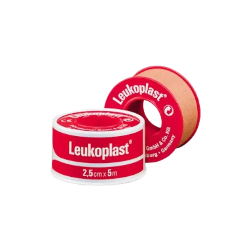Esparadrapo Leukoplas Carne 1 Unidad 2,5cm x 5m