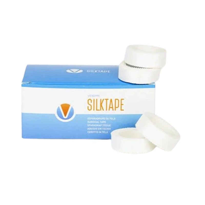 Esparadrapo tela SILKTAPE 1,25cm x 5m