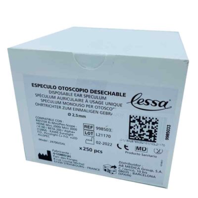 Espéculo Otoscopio Desechable 2,5mm