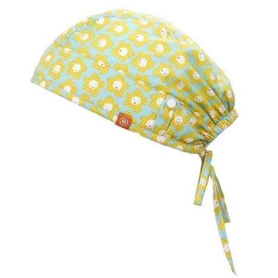 Gorro sanitario estampado 100% algodón GORRO FLEUR