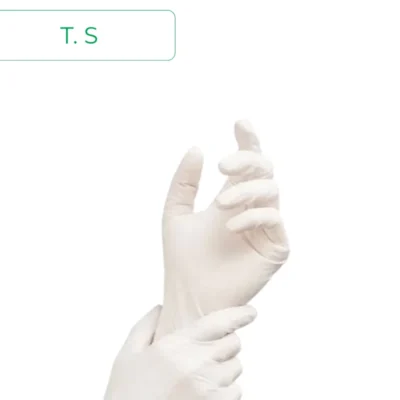 Guante De Látex Sin Polvo 100 uds Talla S