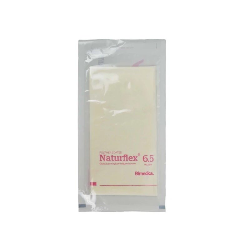 Guantes quirúrgicos estériles NATURFLEX 50 uds. Talla 6,5