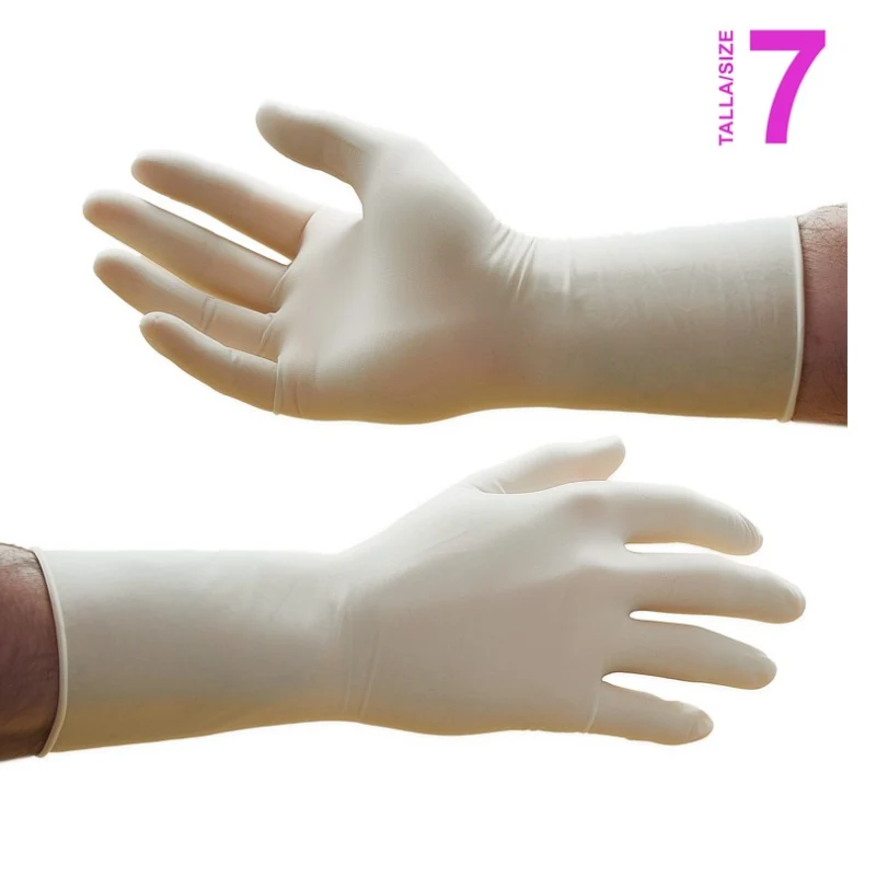 Guantes quirúrgicos estériles NATURFLEX 50 uds. Talla 7