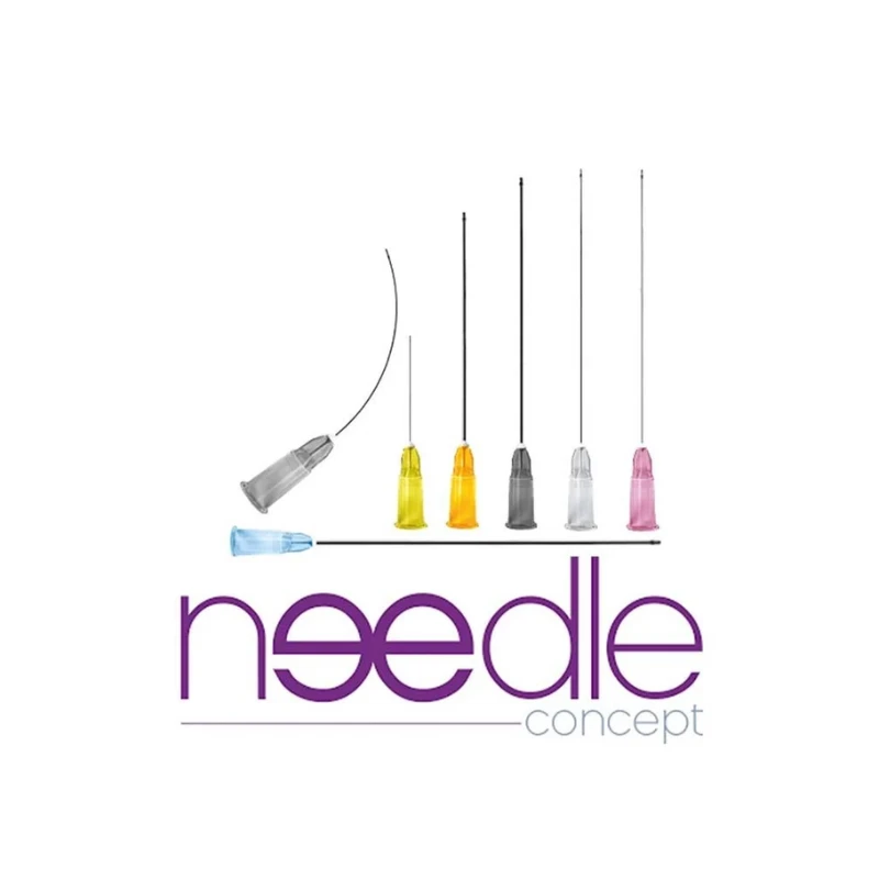 Microcánula Magic Needle 18G x 70 mm. Caja de 25 unidades