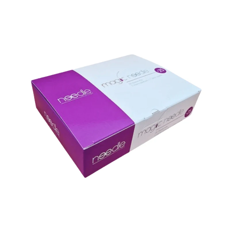 Microcánula Magic Needle 18G x 70 mm. Caja de 25 unidades