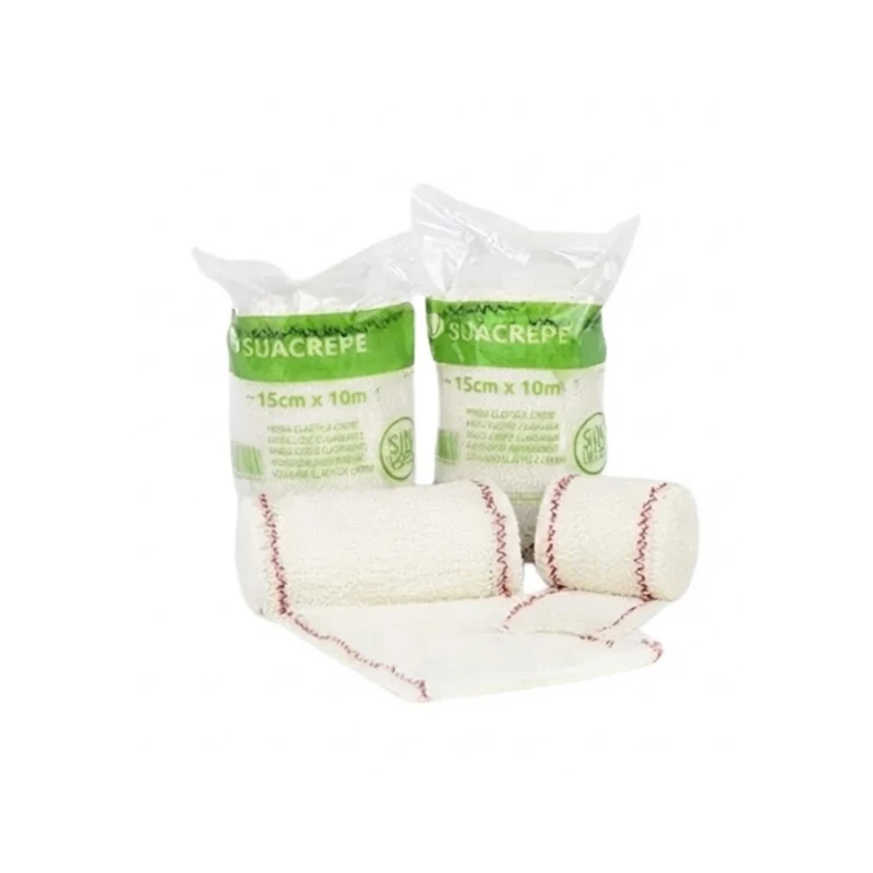 Venda elástica crepé 70 grm2 SUACREPÉ 15cm x 10m