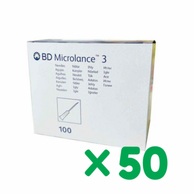 Microlance 50 unidades