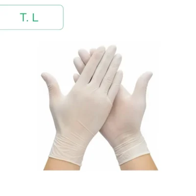 Guante de latex con polvo 100 uds talla l