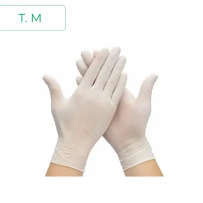 Guante de latex con polvo 100 uds talla m