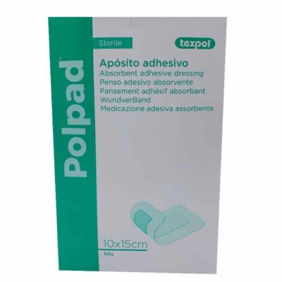 Apósito adhesivo estéril Polpad 10x15cm