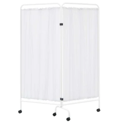 Biombo plegable de separación 2 cuerpos