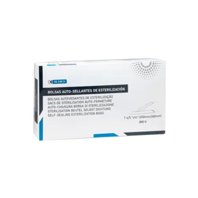 Bolsas auto-sellantes de esterilización Klmed 200Unidades 200x360mm