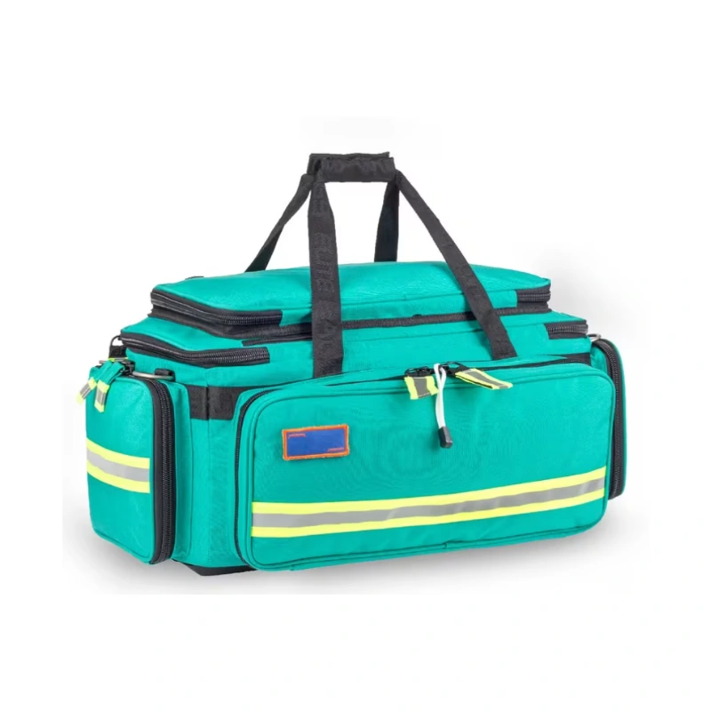 Bolso de Emergencias Soporte Vital Avanzado CRITICAL Verde