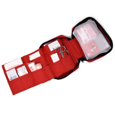 Botiquín de mano Nylon ROL Rojo