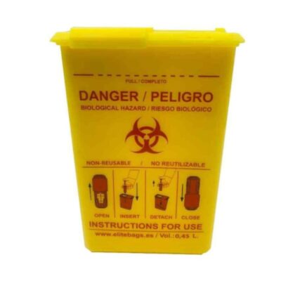 Depósitos para desechos punzocortantes