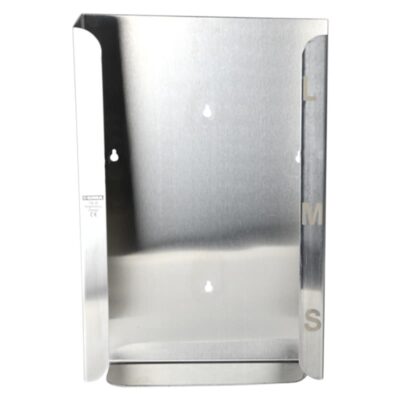 Dispensador de guantes tripe de acero inoxidable