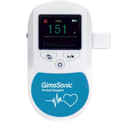 Doppler de bolsillo GIMASONIC con pantalla a color (sin sonda)