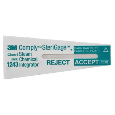 Integrador químico de vapor 3M Comply™ SteriGage™ 1243A