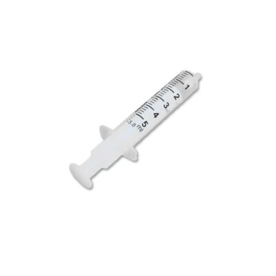 Jeringa de 2 cuerpos Luer 5ml - Caja de 100