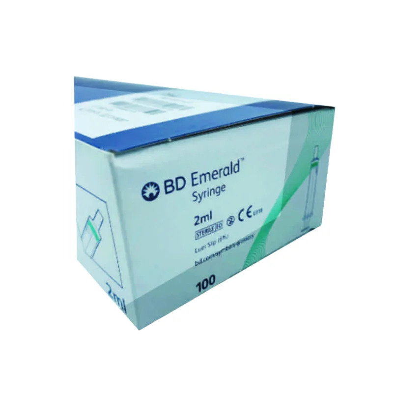 Jeringa de 3 cuerpos BD Caja 100 unid 2ml