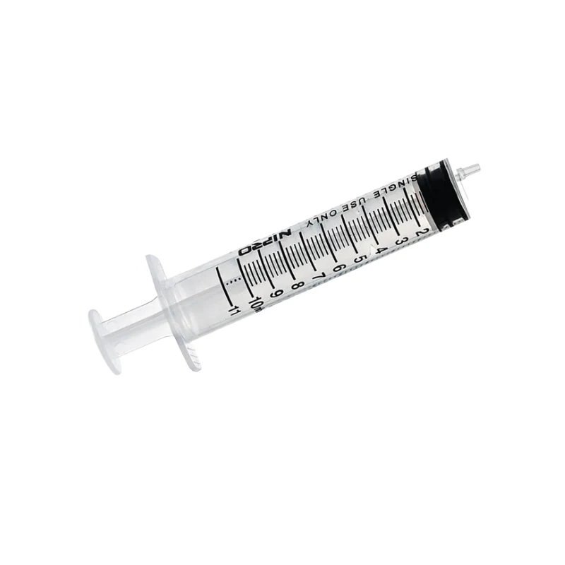 Jeringa de 3 cuerpos Nipro Luer 10ml Caja 100uds