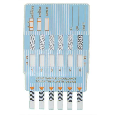 Pruebas de detección de múltiples drogas (6 drogas) - análisis de orina