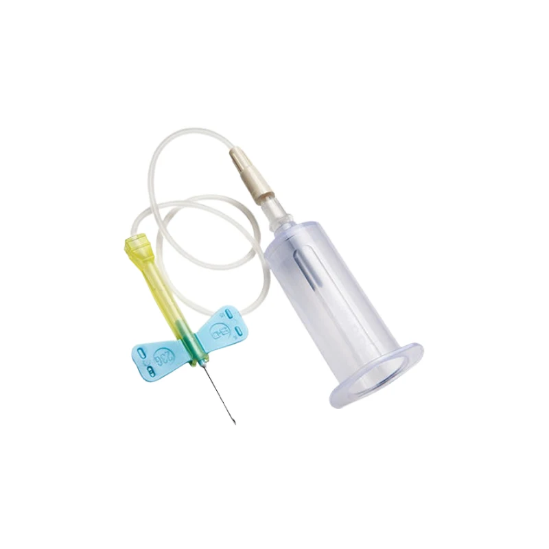 Palomilla BD Vacutainer Safety-Lok Portatubos incorporado 23G x 3/4'' x 7'' (0,6x19mmx178mm) - Unidad