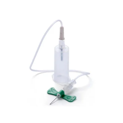Palomilla BD Vacutainer Safety-Lok Portatubos incorporado 21G x 34» x 7» (0,8x19mmx178mm)