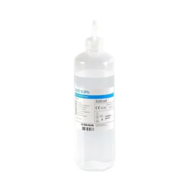 Suero fisiologico irrigación estéril B.Brauun 500 ml