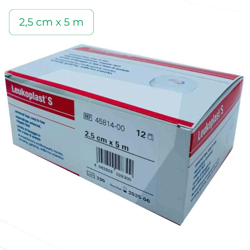 Esparadrapo Leukoplast S 2,5cm x 5m
